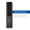 DDL‑P6006S Advanced Biometric Smart Lock – 3D Facial Recognition & Australian Voice Prompts