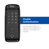 DDL-R7000B Smart RIM Lock – Fingerprint, PIN, RFID & Wi‑Fi/App Control