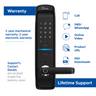 DDL-SH5000B Smart Handle Lock – Multiple Access Methods with Smart Alerts & Easy Operation