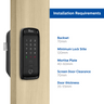 DDL-R7000B Smart RIM Lock – Fingerprint, PIN, RFID & Wi‑Fi/App Control