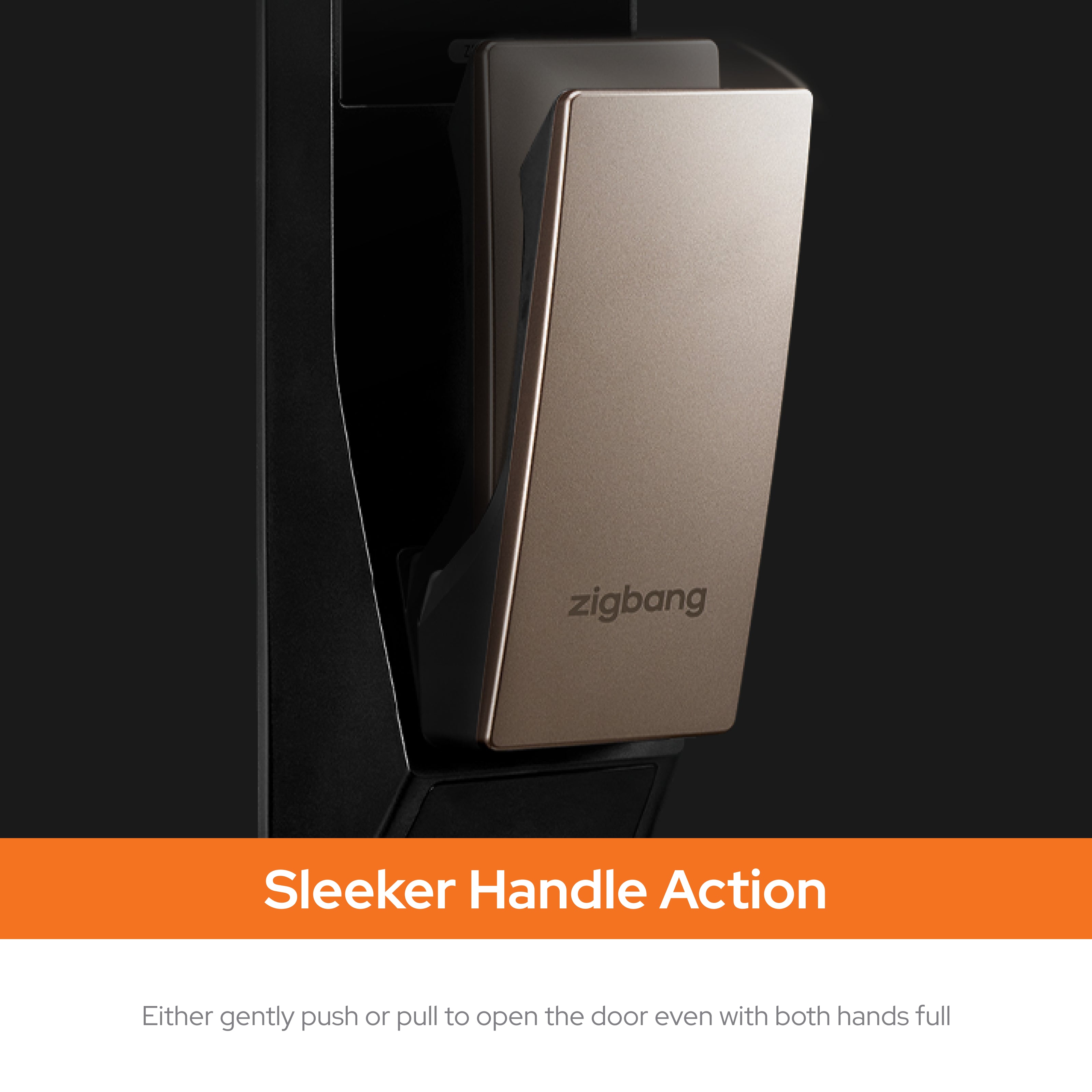 Zigbang ( Previously Samsung ) ZD‑P73 Wi‑Fi Mortise Fingerprint Entry Smart Lock