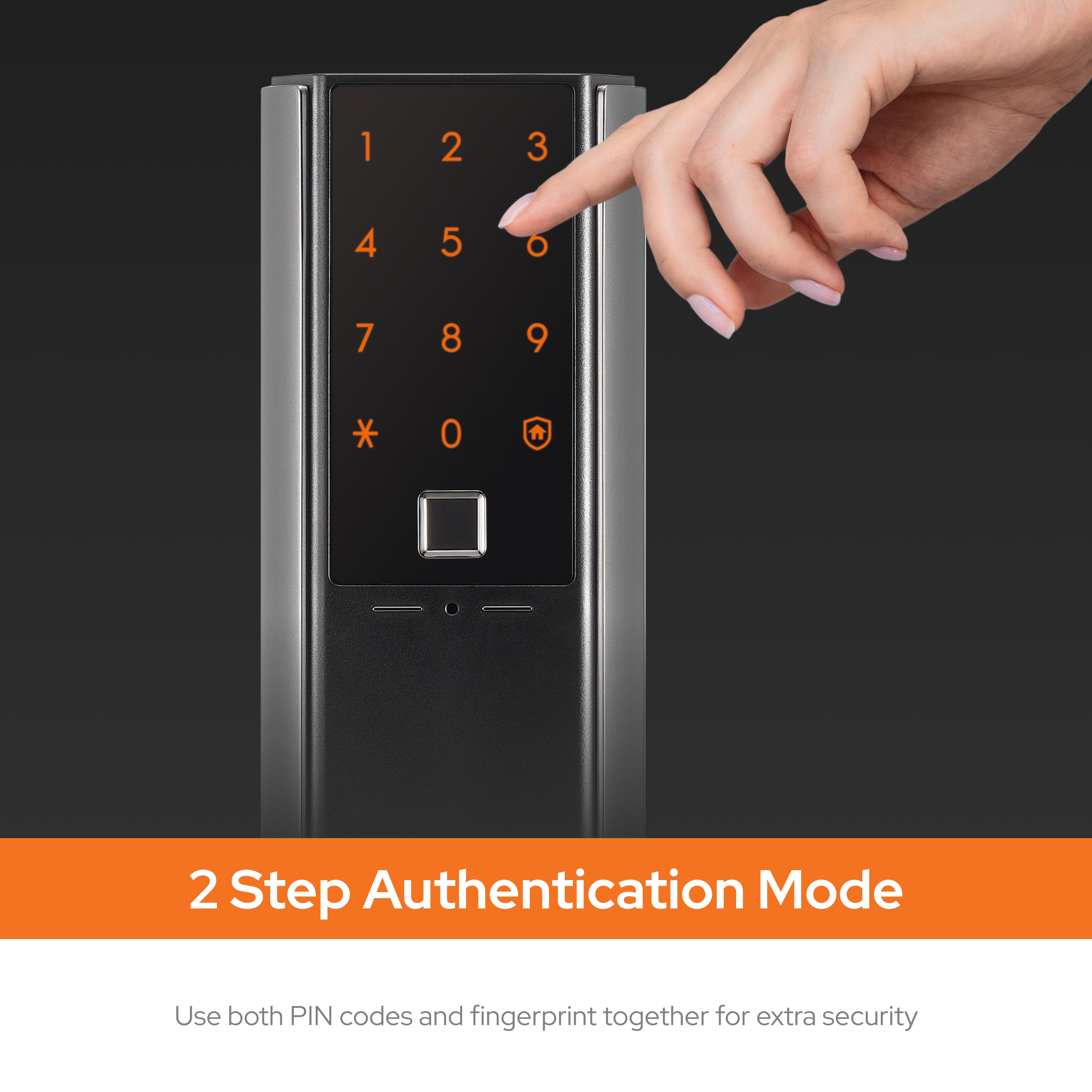 Zigbang ( Previously Samsung ) SHP‑H60F Stylish Handle Smart Lock