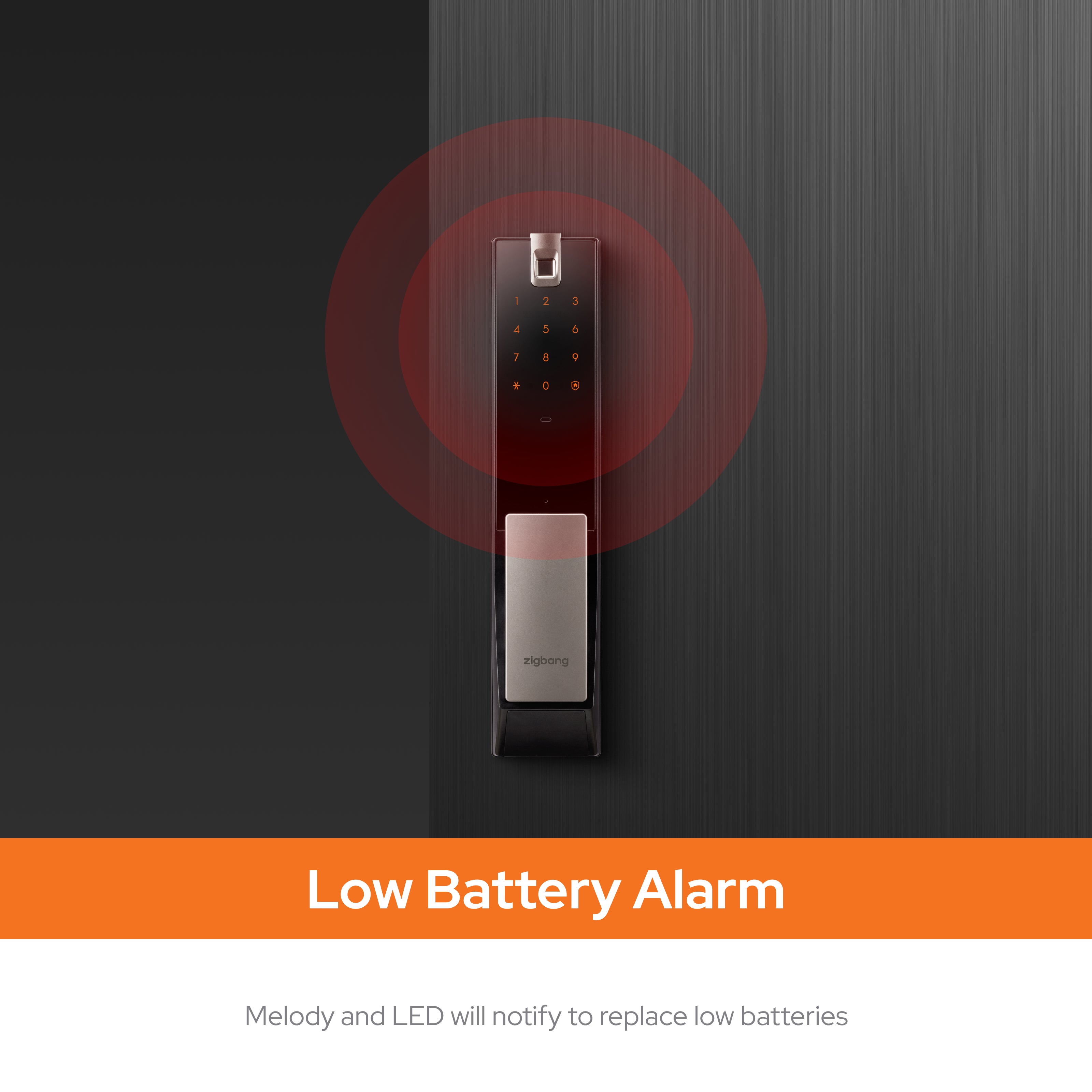 Zigbang ( Previously Samsung ) ZD‑P73 Wi‑Fi Mortise Fingerprint Entry Smart Lock