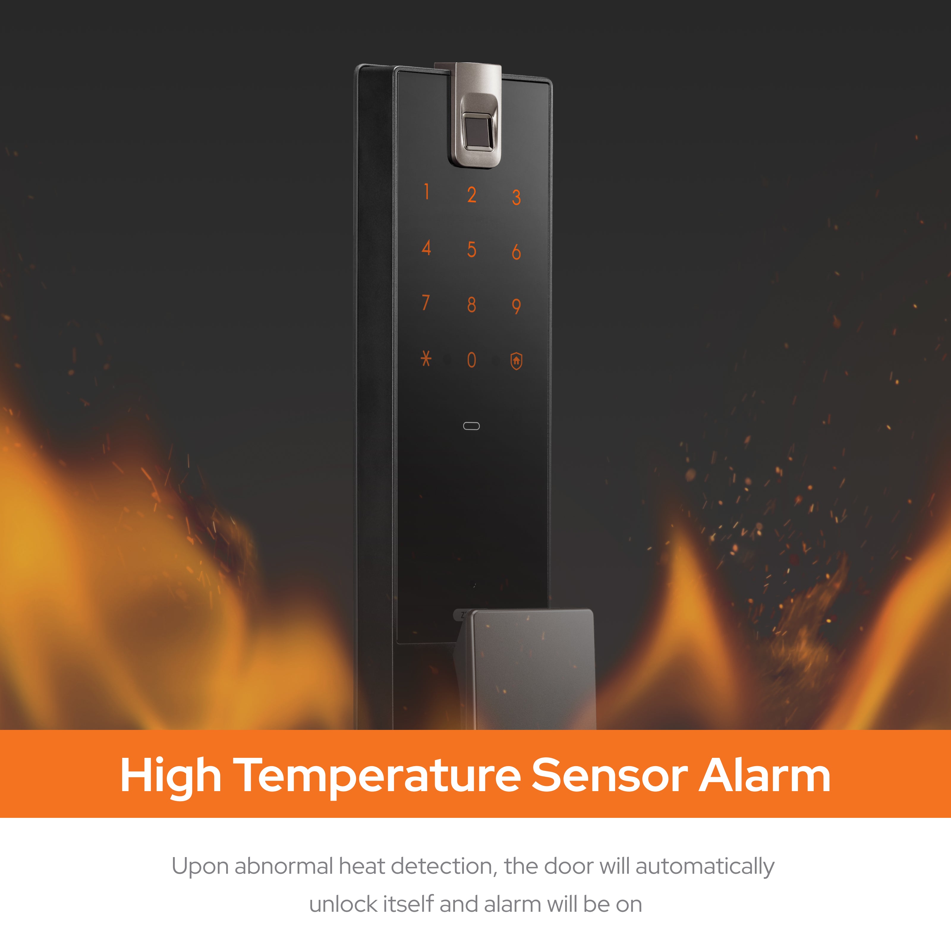 Zigbang ( Previously Samsung ) ZD‑P73 Wi‑Fi Mortise Fingerprint Entry Smart Lock