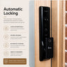 DDL‑P6006S Advanced Biometric Smart Lock – 3D Facial Recognition & Australian Voice Prompts