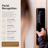 DDL‑P6006S Advanced Biometric Smart Lock – 3D Facial Recognition & Australian Voice Prompts