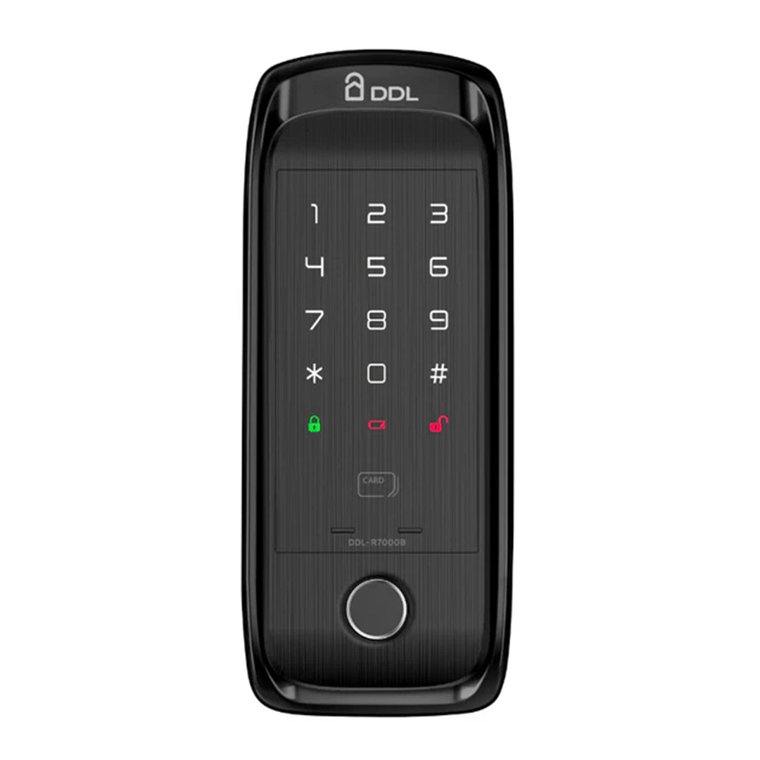DDL-R7000B Smart RIM Lock – Fingerprint, PIN, RFID & Wi‑Fi/App Control