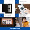 DDL-R7000B Smart RIM Lock – Fingerprint, PIN, RFID & Wi‑Fi/App Control